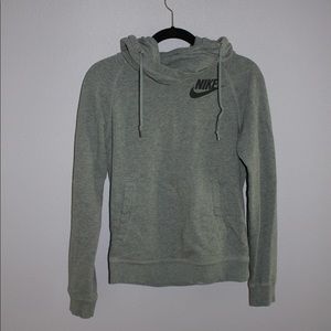 Nike cross neck hoodie